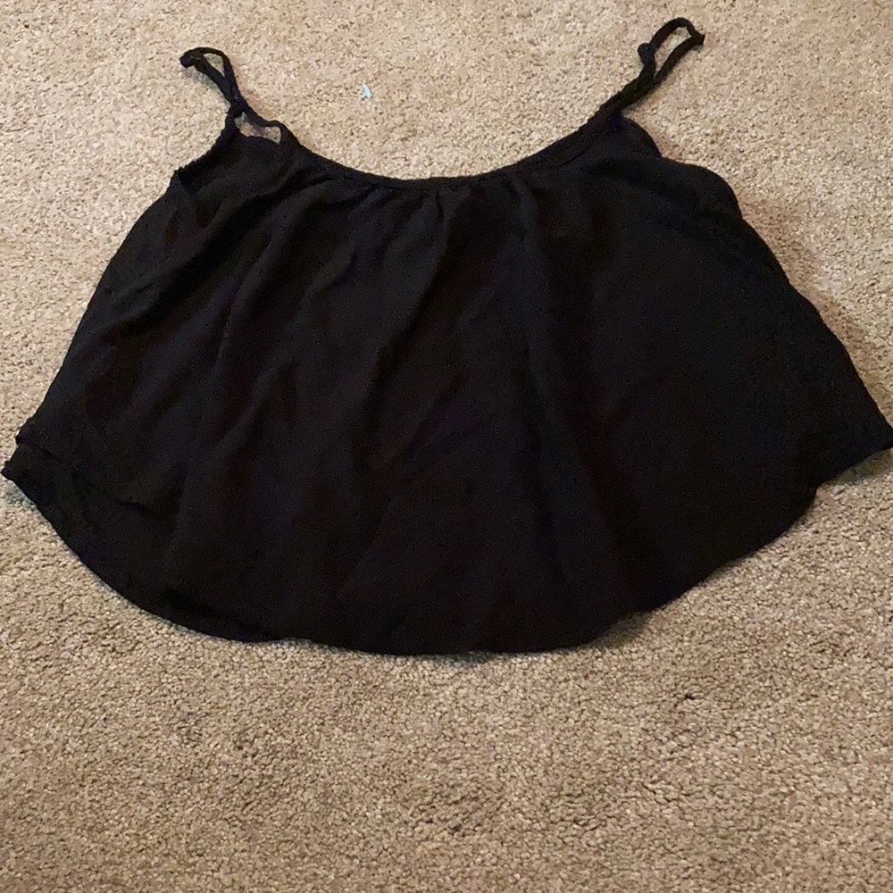 Crop top black